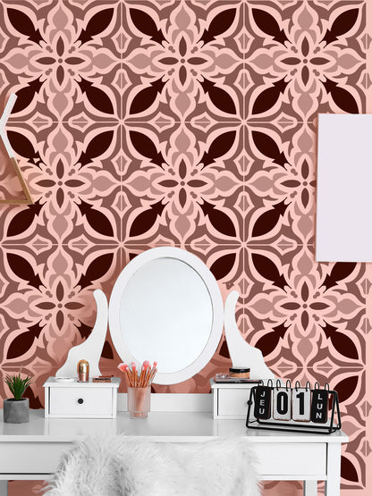 big size stencil for wall painting home