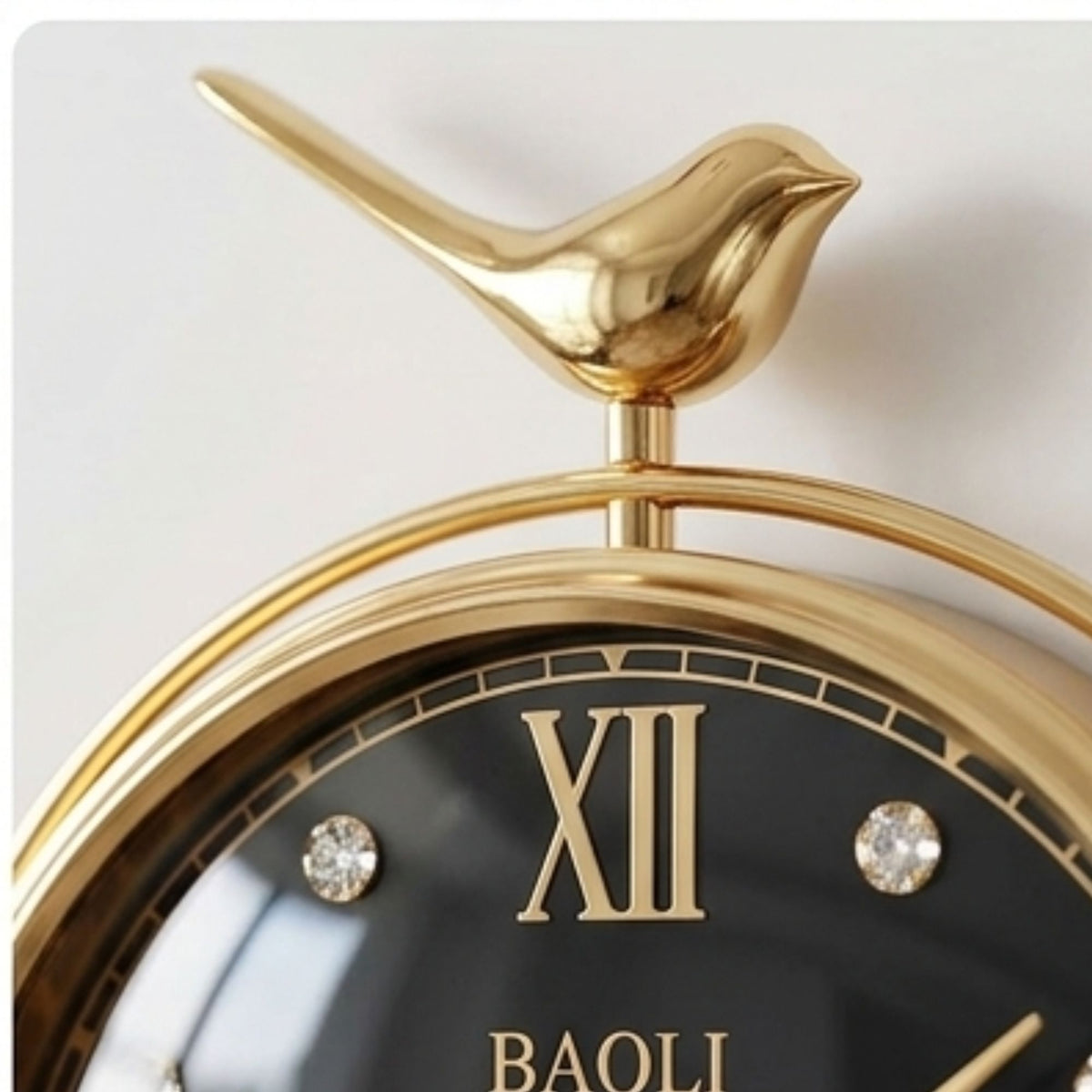 Classic Wall Clock Decorative Size-30 cm | Gold Black
