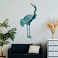 Beautiful Crane Design Stencil for Wall Painting (KDMD1445)