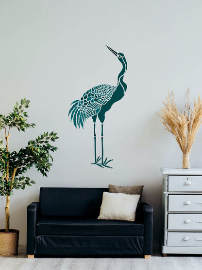 Painting stencil template for furniture makeover projects