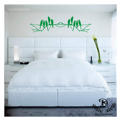 Wall art stencil for modern home decor ideas