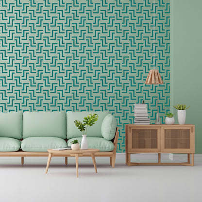 Decorative stencil design for furniture and wall art