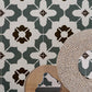 Moroccan Design Wall Stencils - Size 24 inch X 24 inch