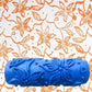 Design Roller for Wall Painting - 12.7 cm Machine with Flower Design- 078Y