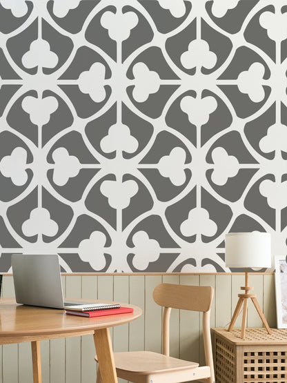 Reusable stencil for wall painting and home decoration