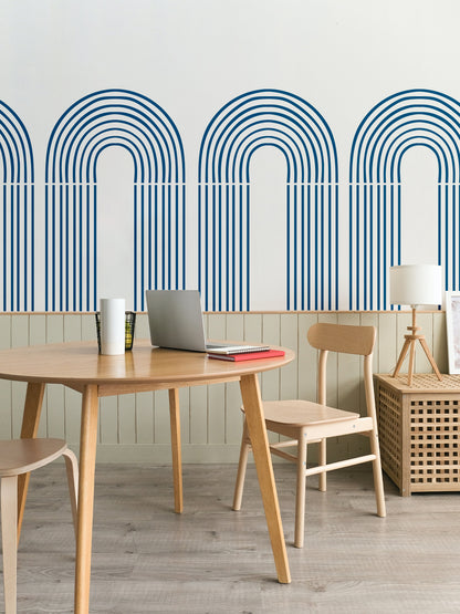 Willow Arch Design Wall Painting for Decoration (KDMD1411)