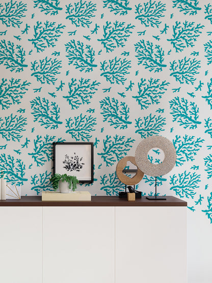 stencil wall paintings