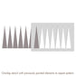 Latest Large Spikes Allover Stencils for Wall Painting - Pack of 1, Sheet Size 24 x 36 inch/Design for Wall Painting 22 x 33.5 inch.