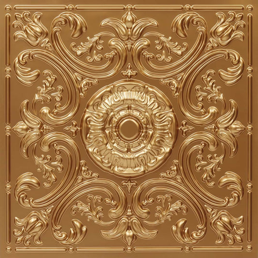 Modern PVC False Ceiling - 60x60 cm Damask Design