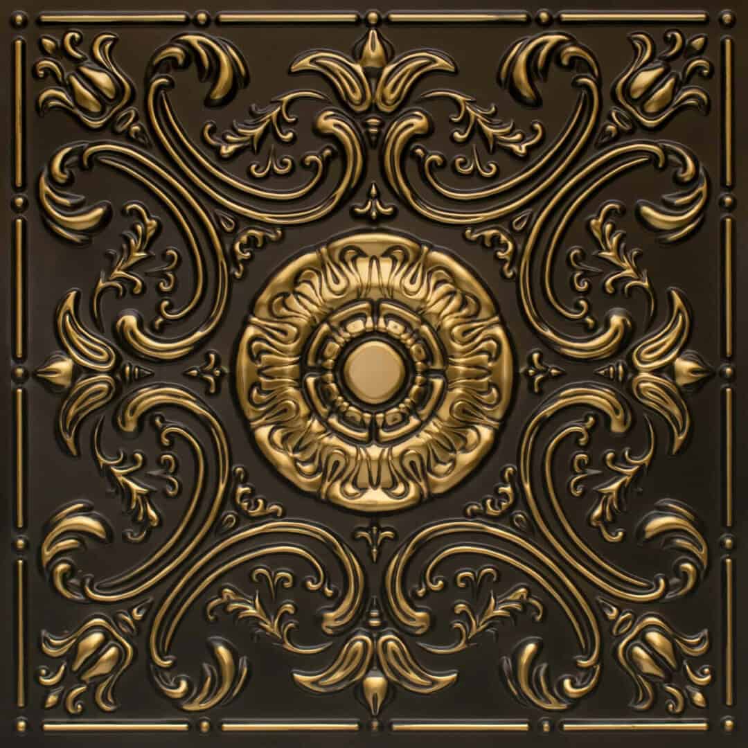Modern PVC False Ceiling - 60x60 cm Damask Design