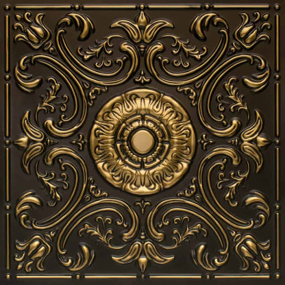 Modern PVC False Ceiling - 60x60 cm Damask Design