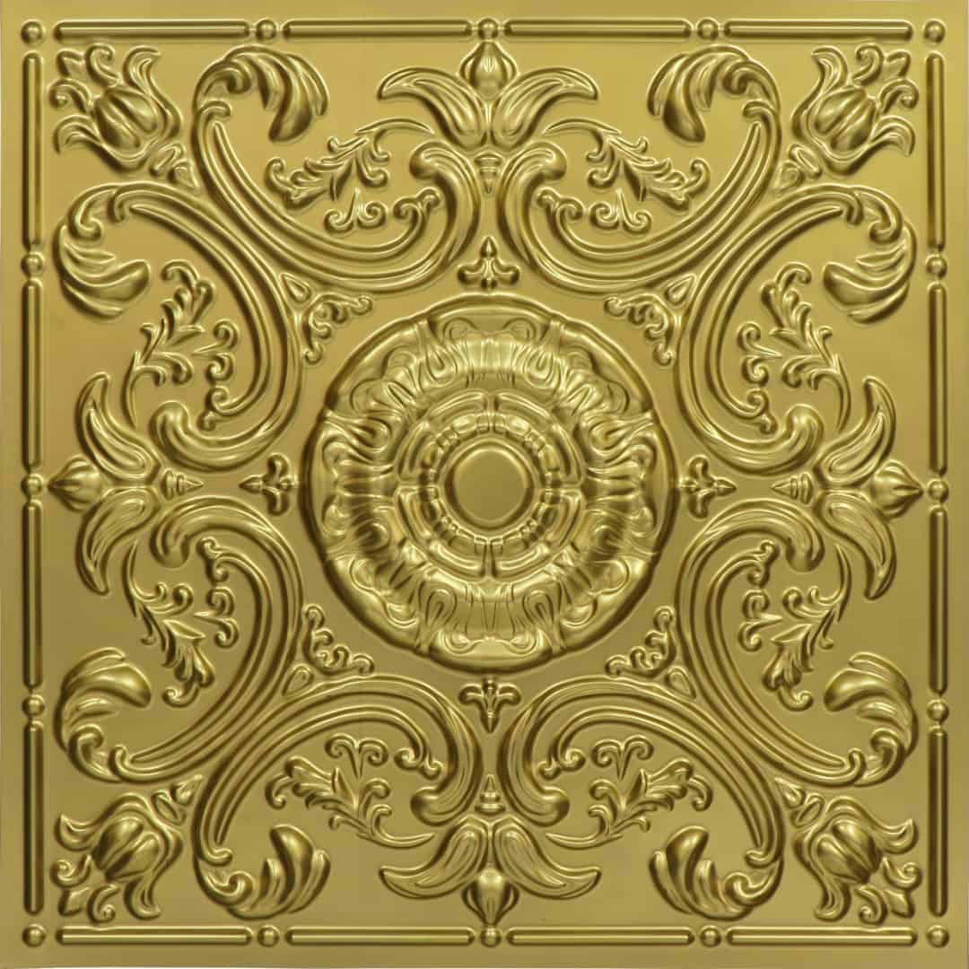 Modern PVC False Ceiling - 60x60 cm Damask Design
