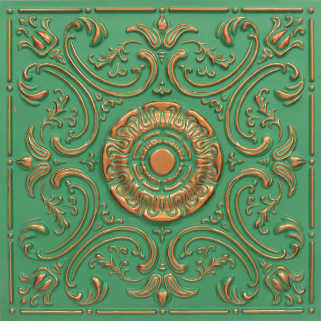 Modern PVC False Ceiling - 60x60 cm Damask Design
