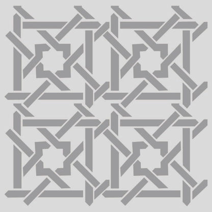 Reusable stencil for wall painting and home decoration