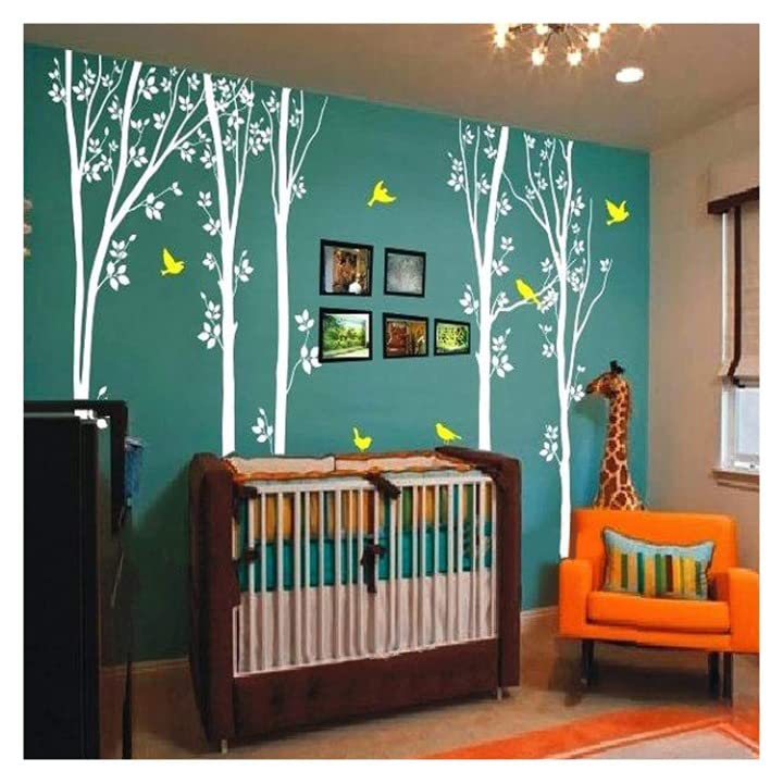 Stencils for Wall Painting (Size 198 X 274 cm) Wild Forest