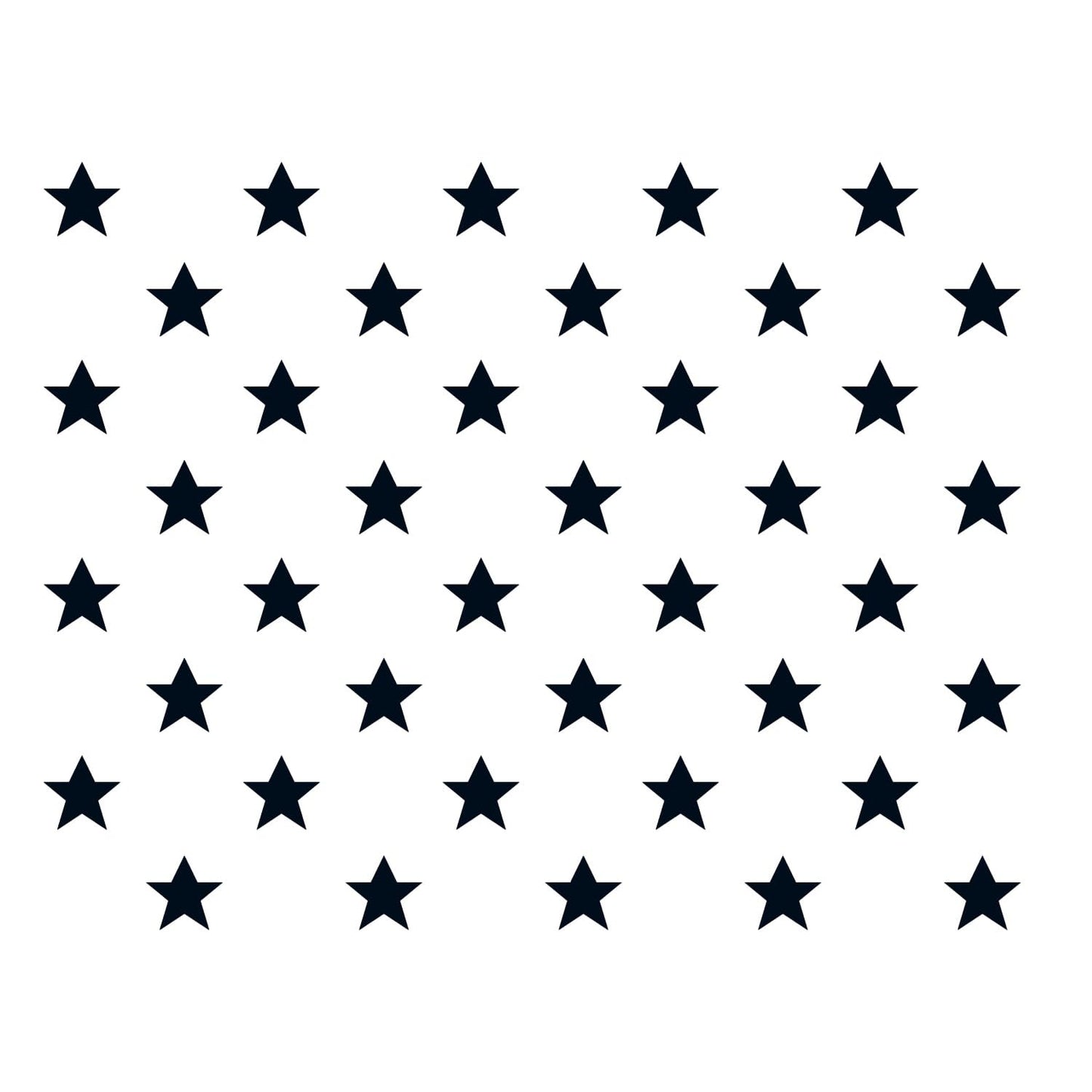 Latest Polka Star Allover Paint Wall Stencil -Pack of 1, Sheet Size 16 x 21 inch/Design Size 15 x 19 inch.
