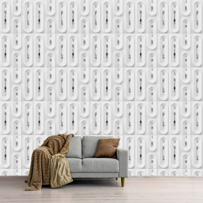 3D Wall Panels for Home Decor- Acrylic Loops Design 50X50 cm