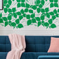 Cornus Flower Design Wall Stencil (KDMD1418)