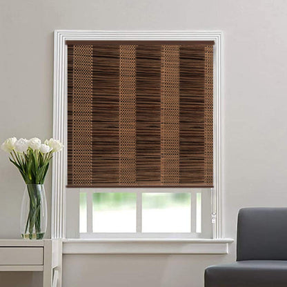 Roller Blinds for Window - Golden Brown Jute
