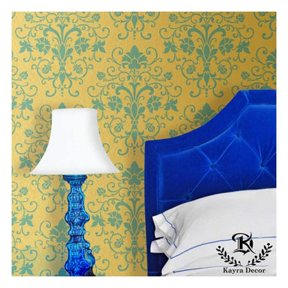 stencil design for wall painting home