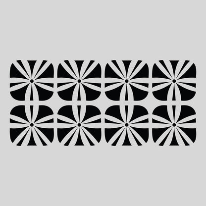 Reusable stencil for wall painting and home decoration
