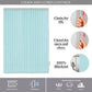 Vertical Blinds for Windows - Bedroom, Kitchen, Sliding Door, and Balcony (Customized Size, Aqua Blue)