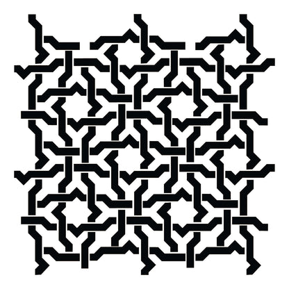 Reusable stencil for wall painting and home decoration