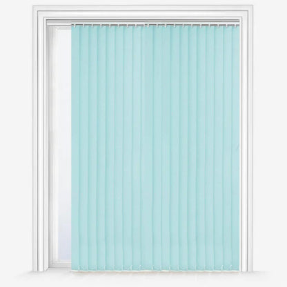 Vertical Blinds for Windows - Bedroom, Kitchen, Sliding Door, and Balcony | Aqua Blue