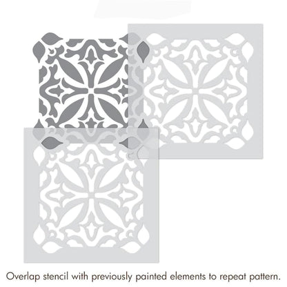 large tree stencils for wall painting