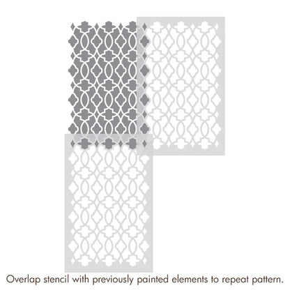 decor flower stencils for wall painting khs264