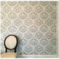 Latest Large Denisa Moroccan Damask Allover Paint Wall Stencil -Pack of 1