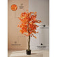 Artificial Maple Autumn Leaves Tree with Pot