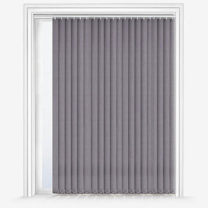Vertical Blinds for Windows - Bedroom, Kitchen, Sliding Door, and Balcony | Grey
