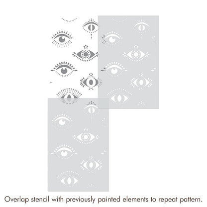 border design stencils for wall