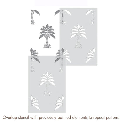 bedroom wall paint stencils