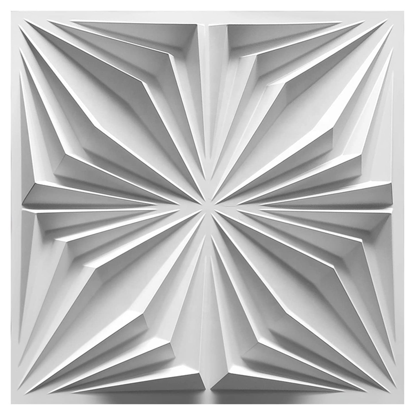 3D Wall Panel PVC Floral Design