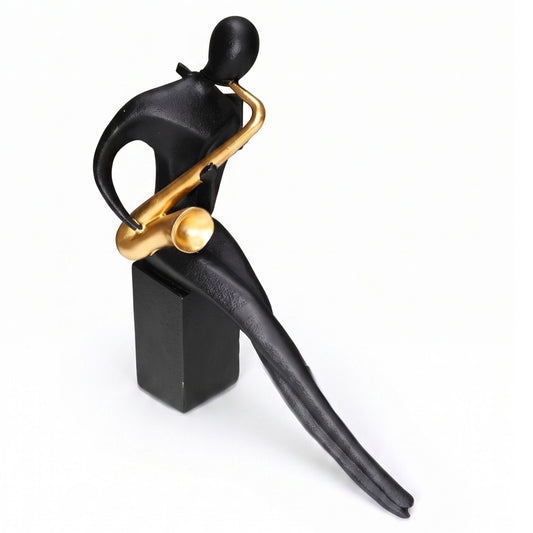 Abstract Modern Art Sculpture Showpiece for Home Decor -Clarinet