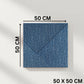 Electric Blue 3D Wall Panels Stripe Design