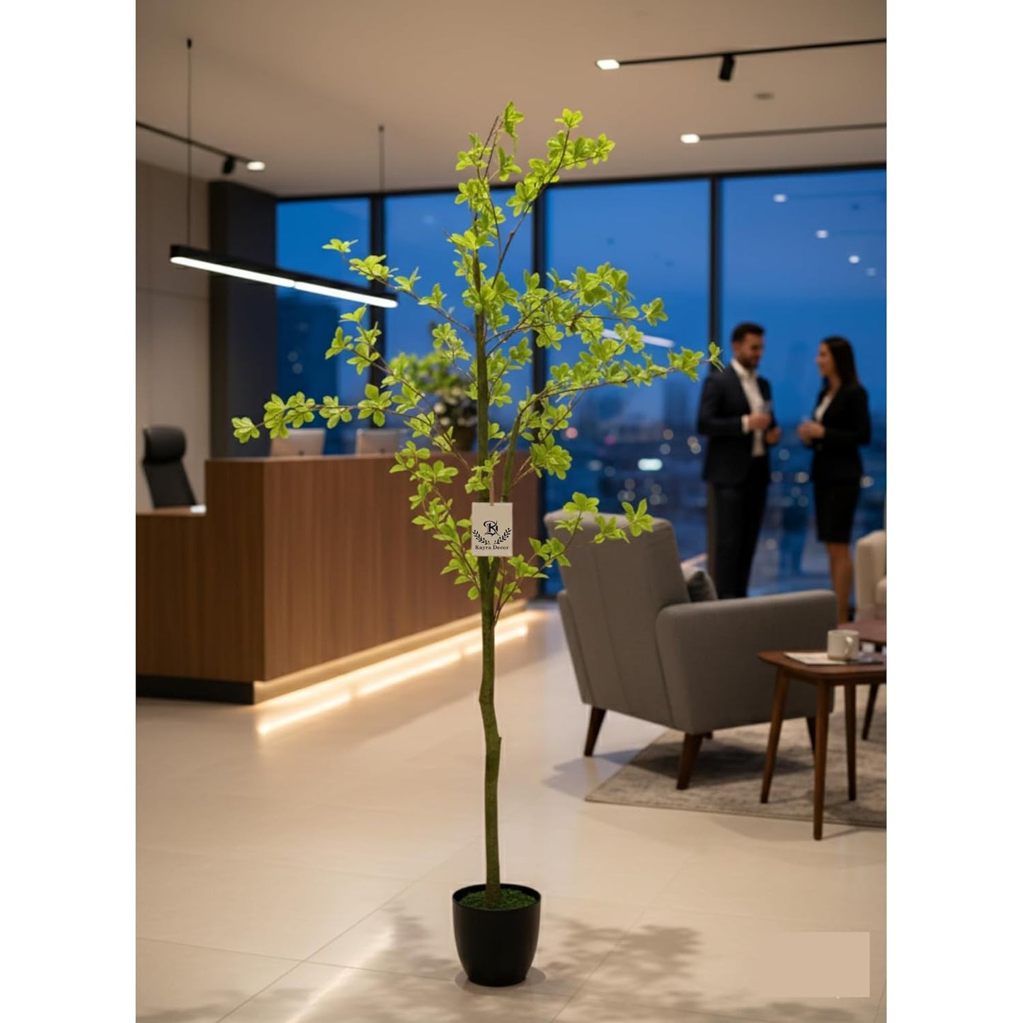 Artificial Enkianthus Tree with Pot for Home Decoration