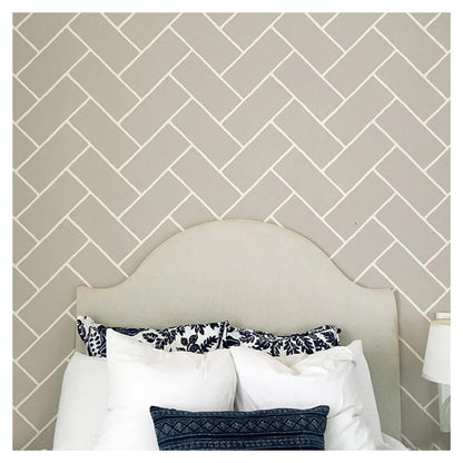 Wall art stencil for modern home decor ideas