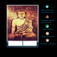 Roller Blind for Window-Gautama Buddha Design Size