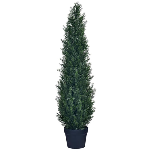 Artificial 3 Feet Cedar Cypress Tree with Pot for Home Decor