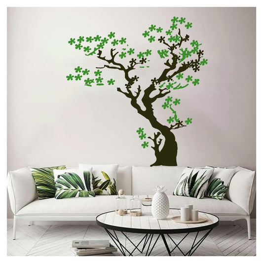 Stencils for Wall Painting (Size 172 X 183 cm) Magical Tree