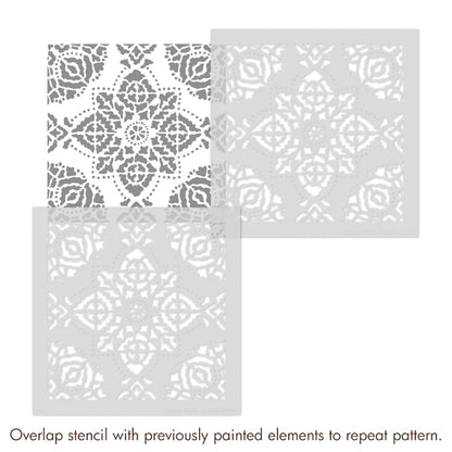 royal play stencils for wall painting