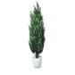 Artificial Plant Cedar Tree 3 Feet Tall UV Resistant, With Pot