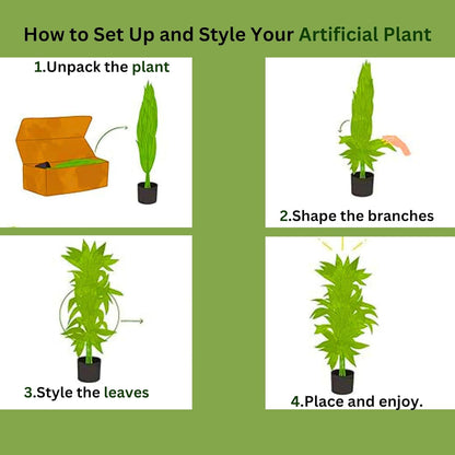 artificial plants big size