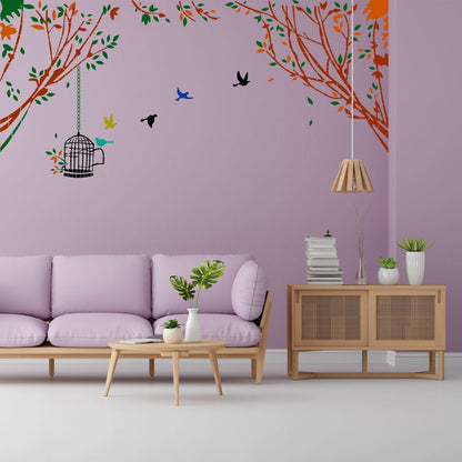 wall stencil geometric