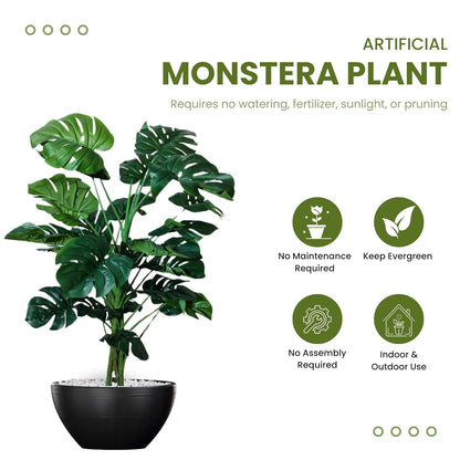 big artificial plants indoor