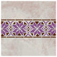 Latest Moroccan Supernova Border Wall and Floor Stencil -Pack of 1, Sheet Size 5 x 22 inch/Design Size 4.5 x 20 inch.