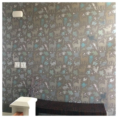 mandala wall stencil big size